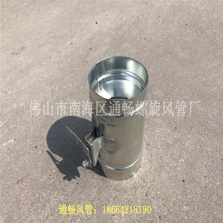 广东环保除尘通风工程专用得镀锌螺旋风管报价