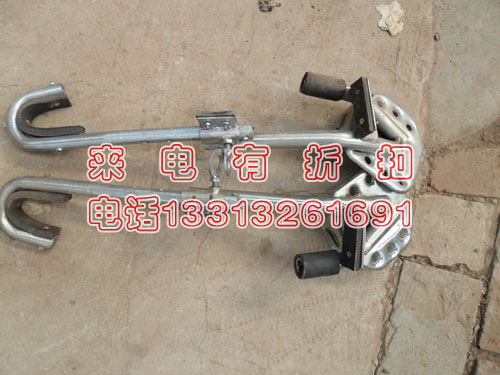 防滑H型通用脚扣工字钢柱登杆脚扣爬杆tie鞋电气化专用