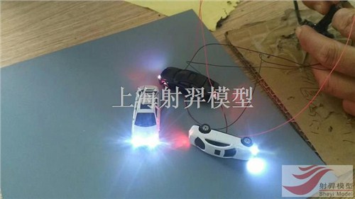 沙盘发光车模型 上海沙盘发光车模型定制厂家 射羿供
