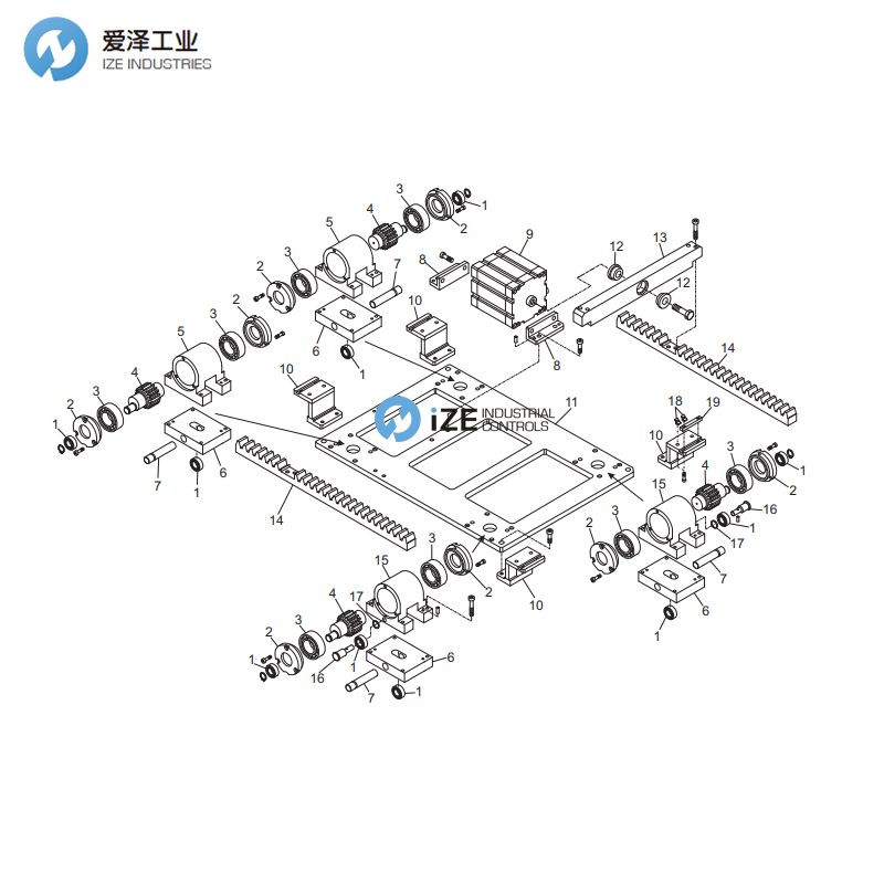 LAMMAS重型流水线5/8”配件000618341走轮等