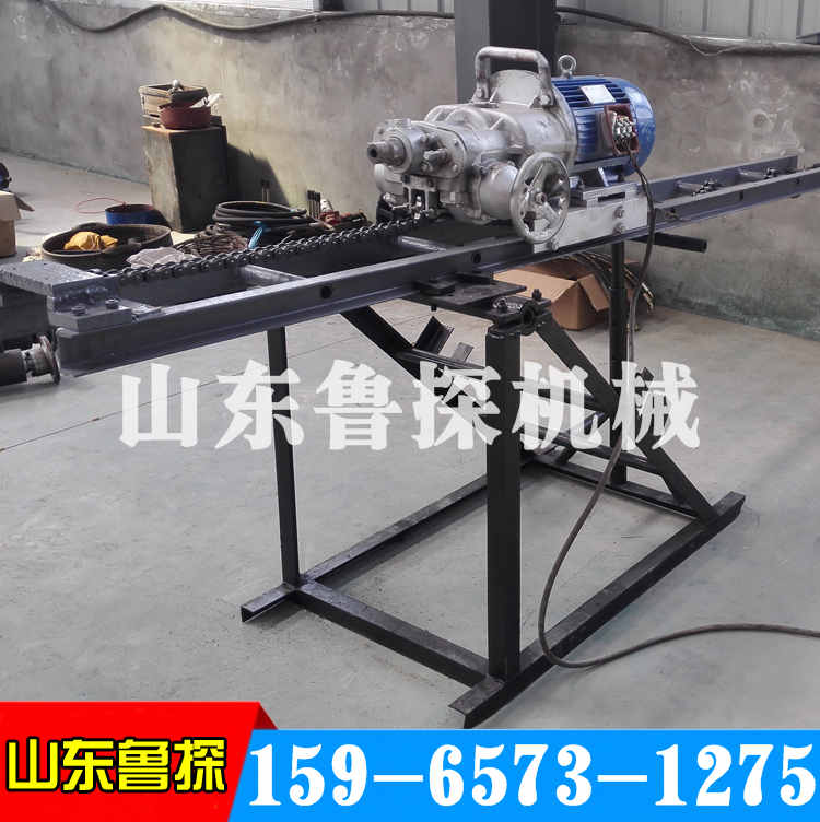 操作视频边坡支护钻机KHYD125岩石电钻7.5KW马路穿孔钻机