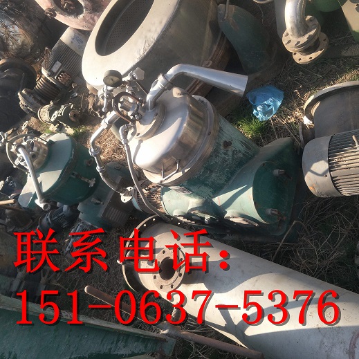 低价转让二手冷藏分离机