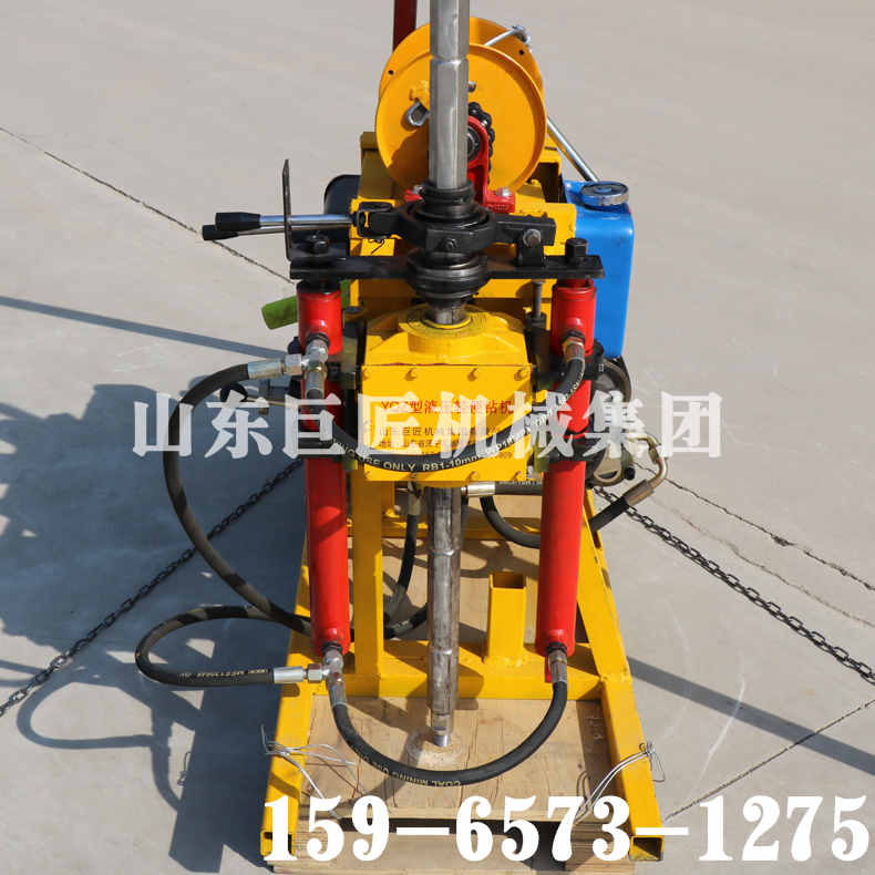 供应混凝土路面钻孔取芯机YQZ-50B小型柴油动力勘探专用钻机