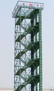 信丰公司设计制作消防训练塔