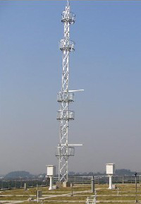 信丰公司直销拉线测风塔 制作安装