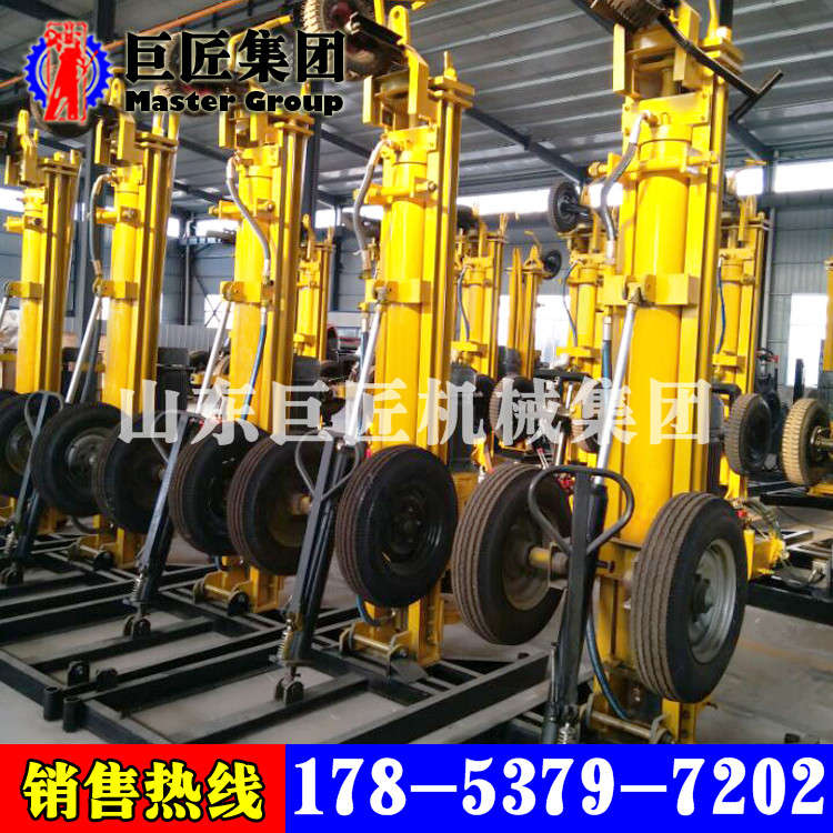 直销KQZ-180D气电联动潜孔钻机 轻便式百米潜孔钻机现货供应