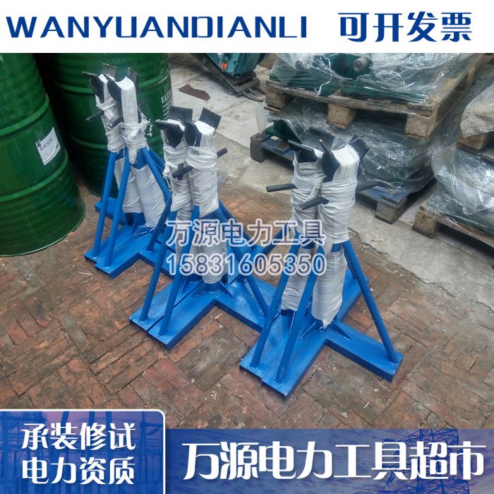 电力承装4级电力资质工具 30-50kN放线架 杆塔组立和架线设备