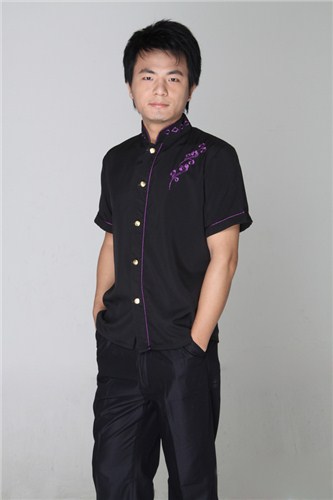 服务员工作服定做_酒店制服定制价格_服务员工作服代理_森美供