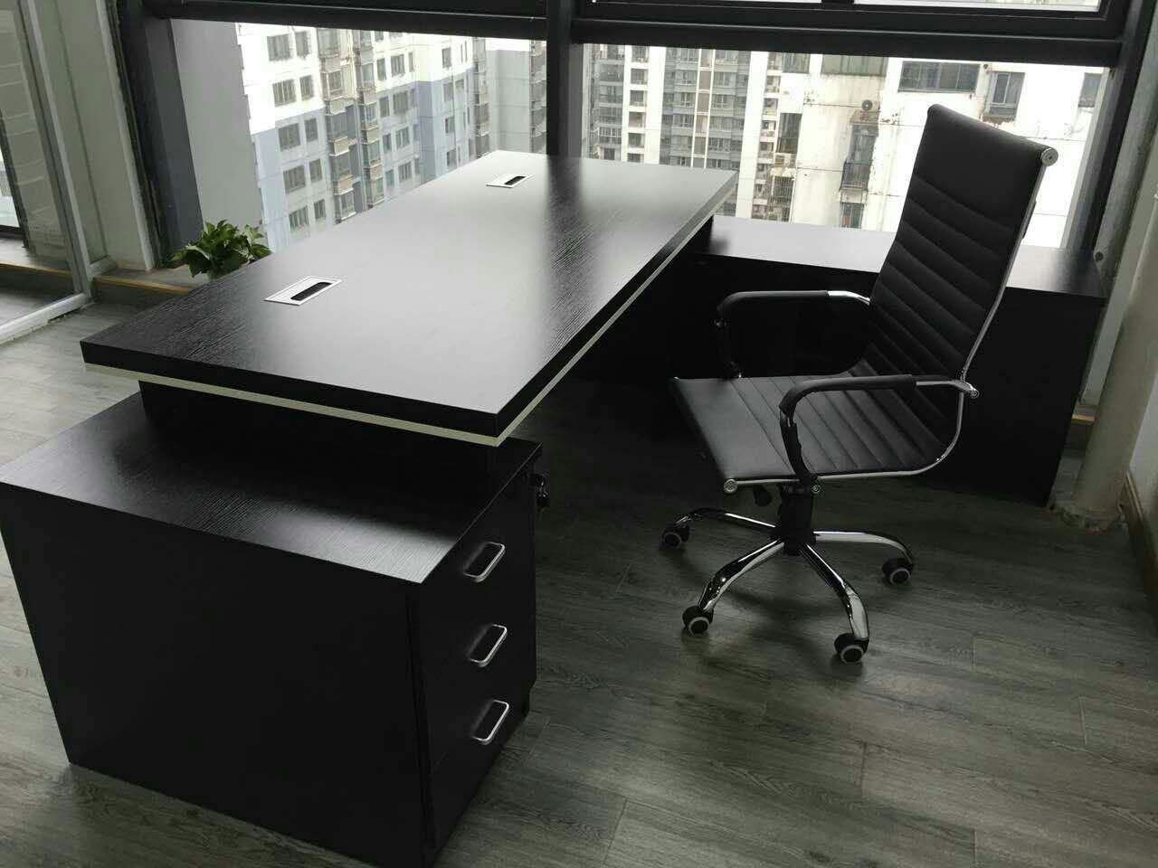 现代老板桌办公桌简约时尚大班台经理桌主管桌老板桌椅