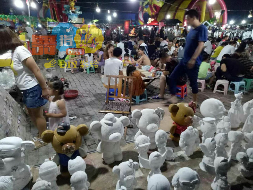 湛江市石膏彩绘娃娃模具厂家 石膏像乳胶模具批发