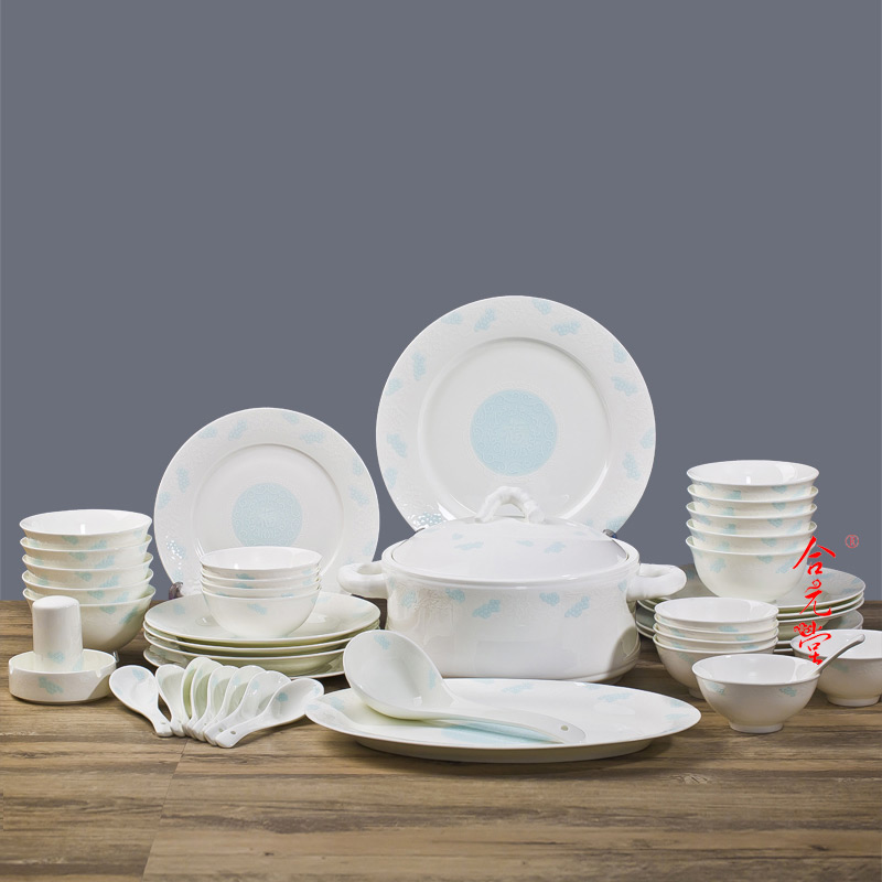 景德镇礼品骨瓷餐具定制 格