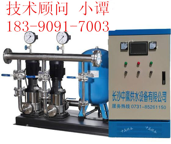 江苏扬州自来水水箱变频供水系统