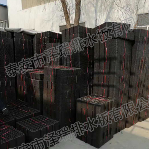 低价销售 宁波车库顶板排水板 建筑车库塑料排水板