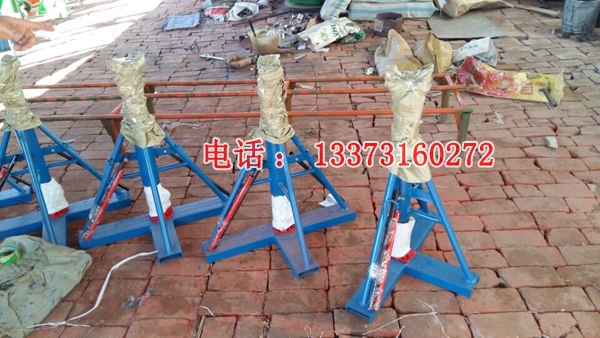 可定制5T电缆放线架三角液压放线架三角液压电缆线盘支架