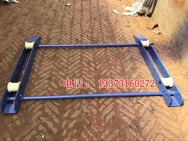 轨道式放线架2/3/5T电缆线盘放线支架横卧式放电缆支架