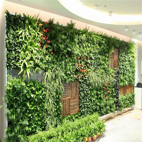 张家口植物墙绿植景观设计施工