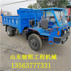 农用四驱拉毛竹运输车，翻斗自卸车，经久耐用