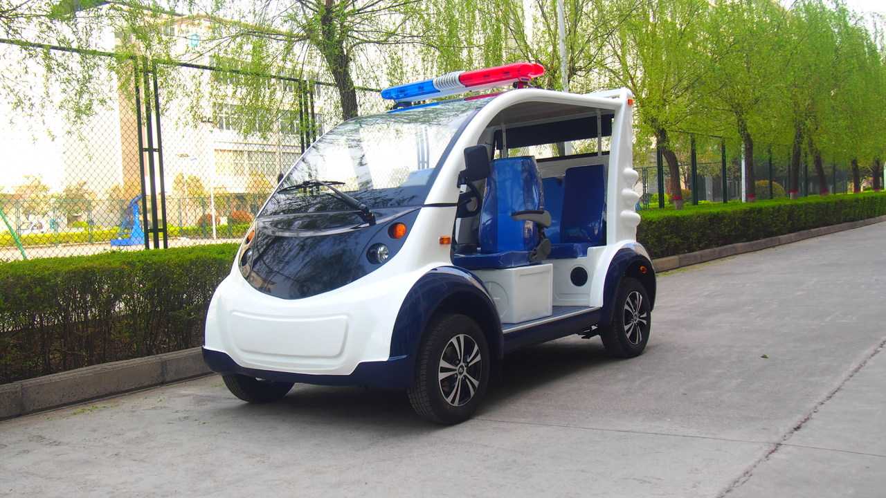 郑州电动巡逻车--迈得电动景区巡逻车