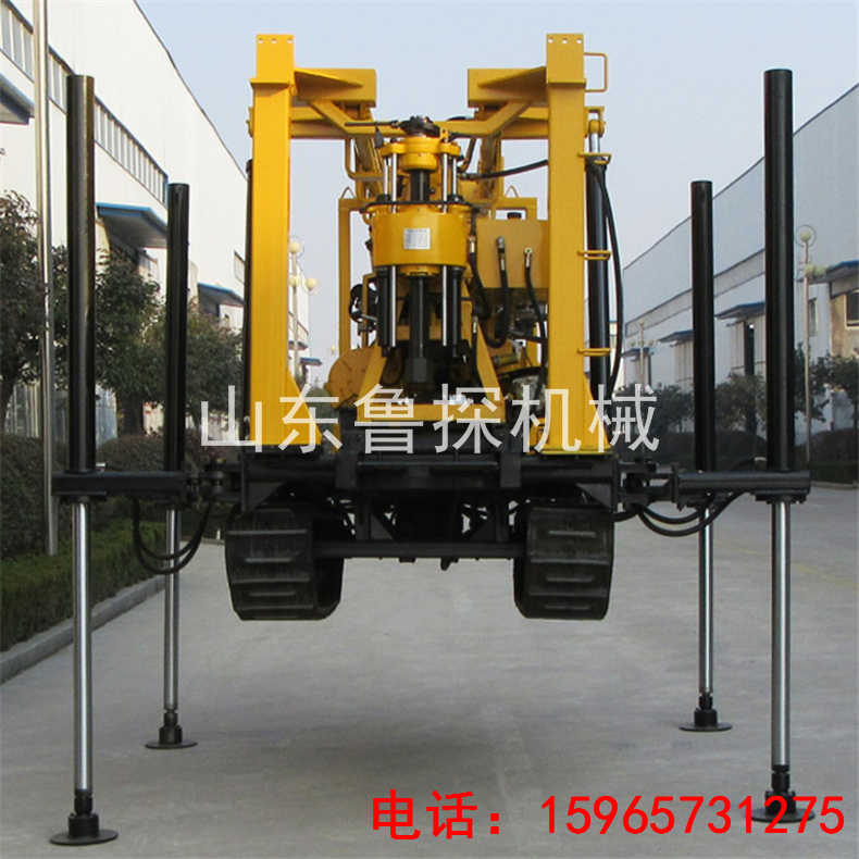 供应130型链轨式岩心钻机XYD-130橡胶履带式勘探钻机