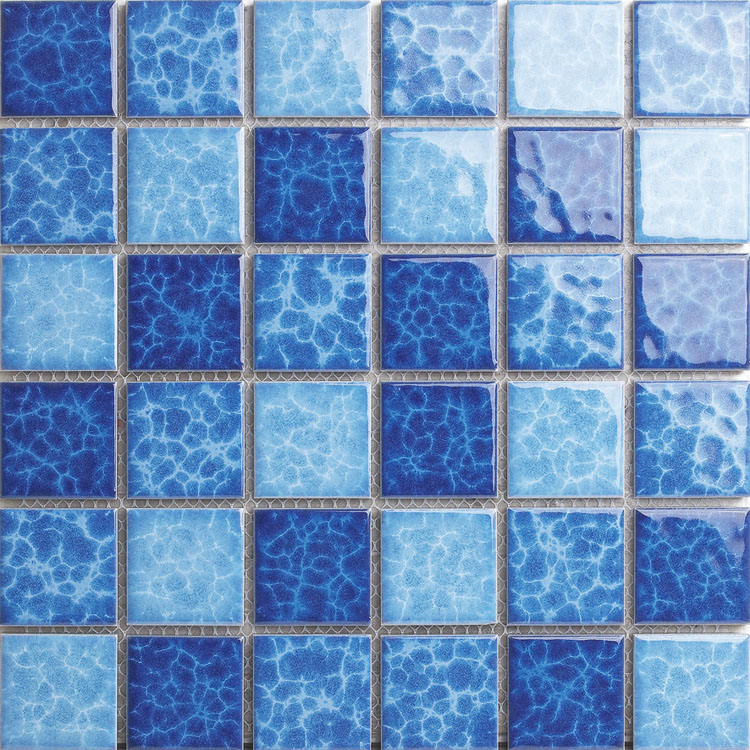 48规格 冰裂纹 陶瓷马赛克 泳池砖 厂家直销