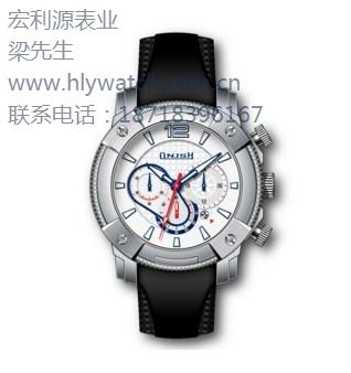 手表硅胶表带 硅胶表带的男士手表 硅胶长表带手表 宏利源钟表供应