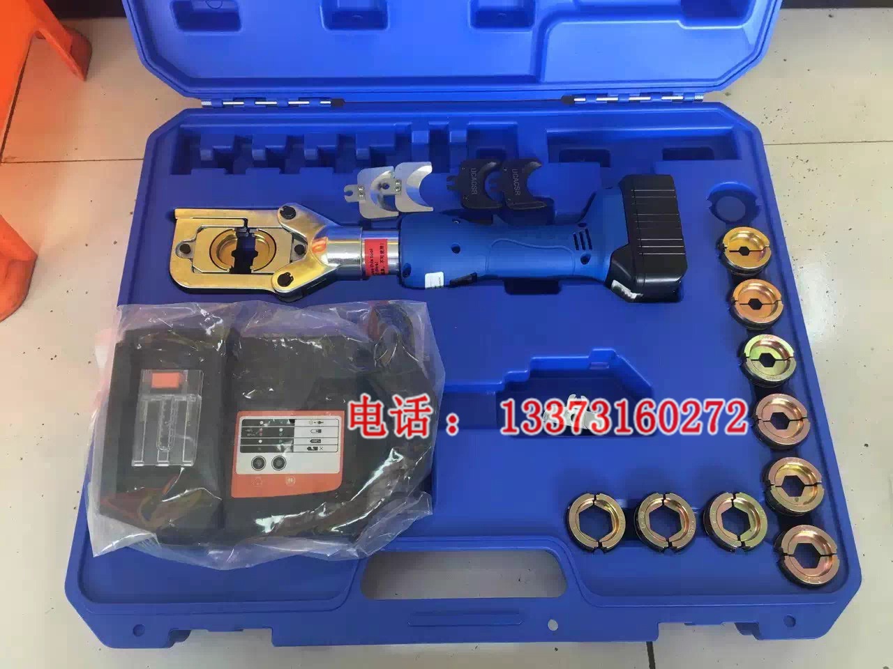 电力工具液压钳ECT-240多功能电动迷你压接钳压线钳