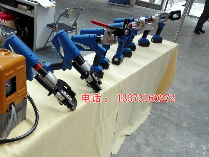 全新工艺压线钳液压钳ECT-400电动压接钳双段式液压系统