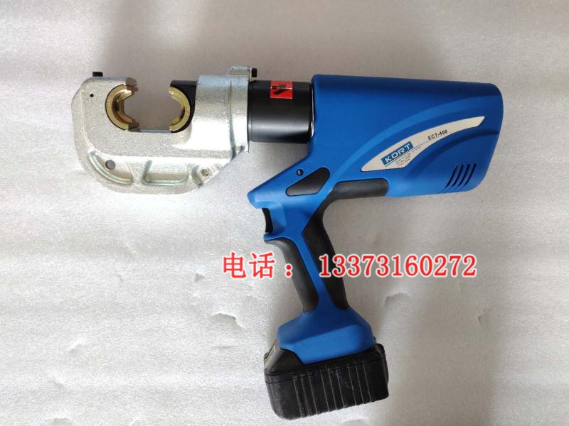 配有照明灯压线钳电动压接钳ECT-400液压钳快速轻巧