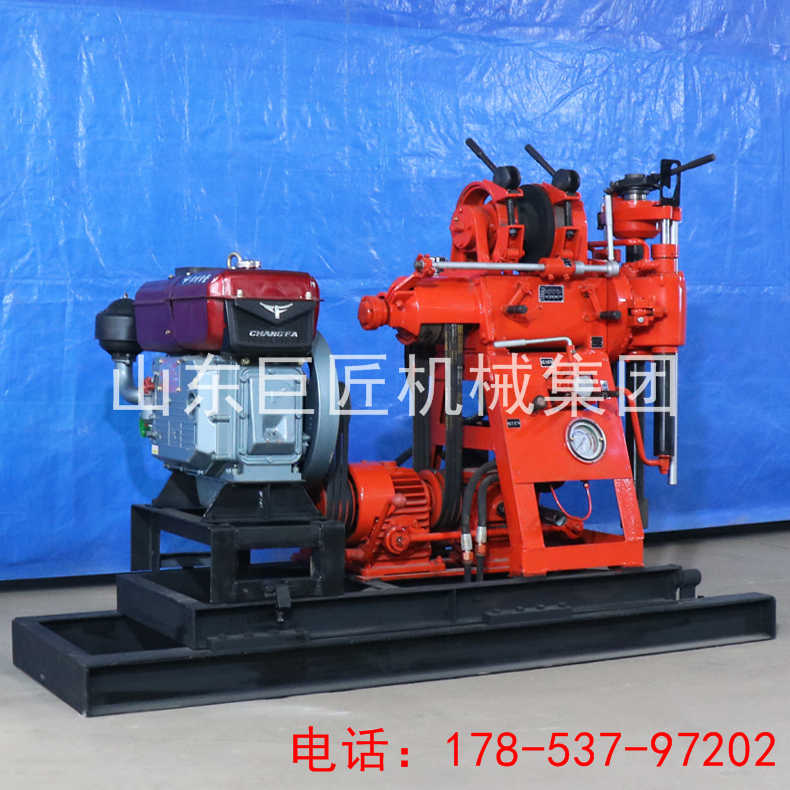 巨匠新型XY-100岩心钻机 百米液压勘探钻机现货供应