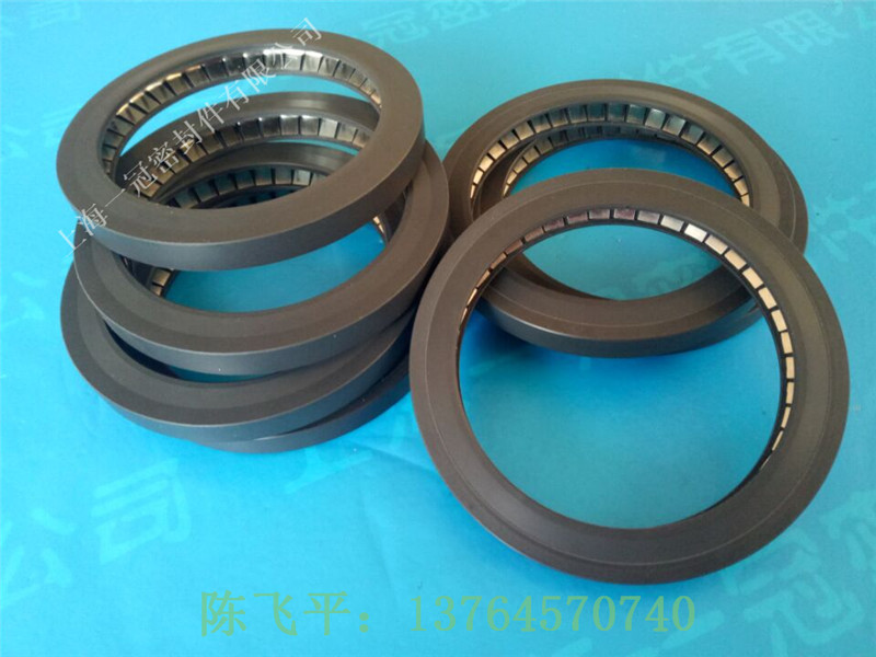 改性四氟阀门密封圈 PTFE内端面泛塞封 铁氟龙轴用密封件