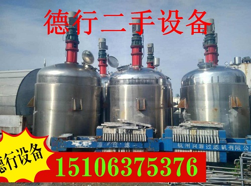 二手玻璃反应釜低价转让