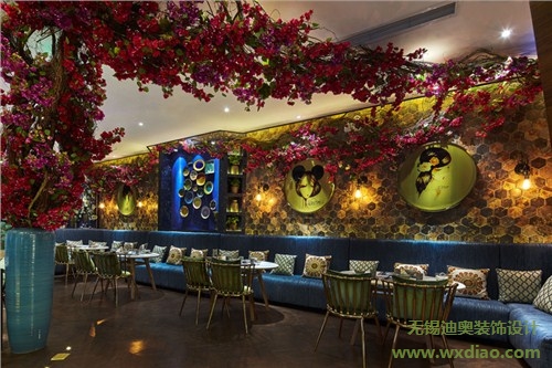 小火锅店装修 现代火锅店装修 复古火锅店装修 迪奥供