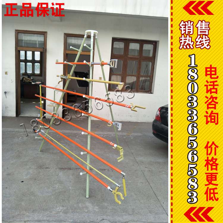 多层防潮工具架 厂家定做10kv带电作业工具置物架 操作杆导向架