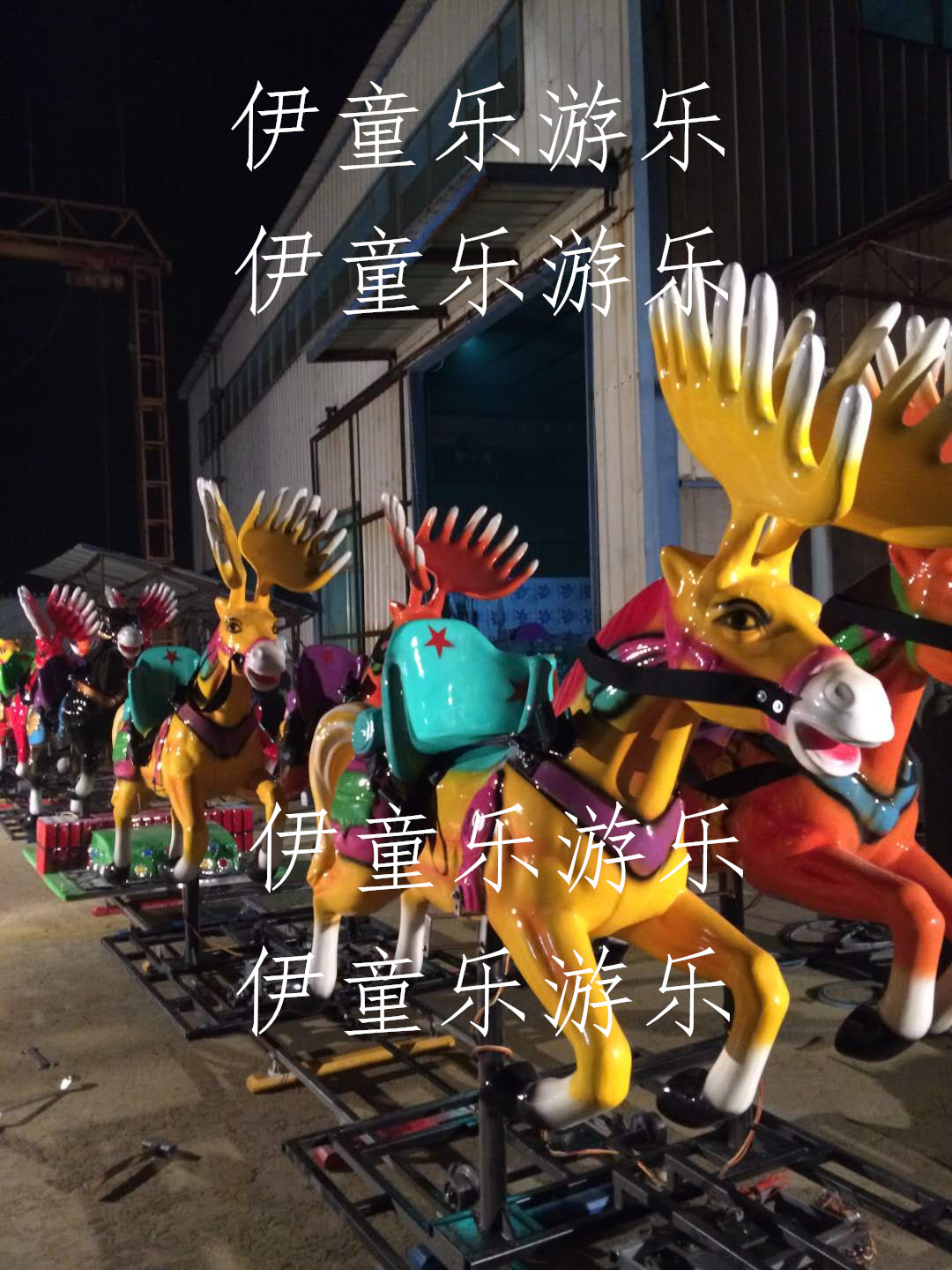 伊童乐游乐可场地轨道定制新品豪华HLPM儿童游艺设施