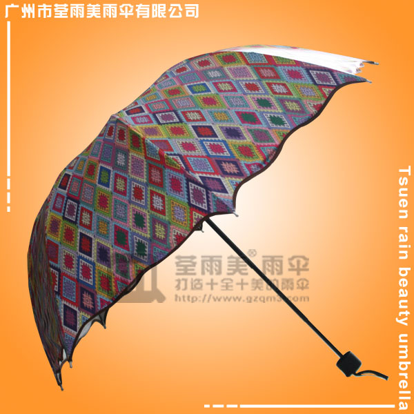【鹤山雨伞厂】生产-数码印花公主伞  数码广告伞  雨伞广告厂家  热转印雨