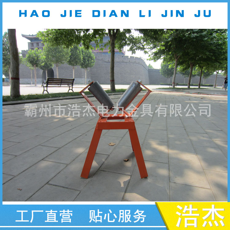 V滚柱电缆滑车V字双转向滑子 电缆地面二轮转向滑轮 两轮转角滑车