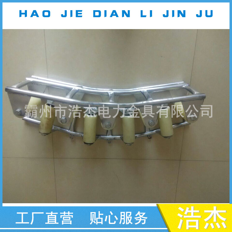 多轮转角滑车 转向滑轮组 电缆拐弯放线滑车 大量供应