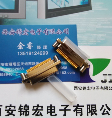 焊接式自由端J30J-37TJSL微矩形连接器插头