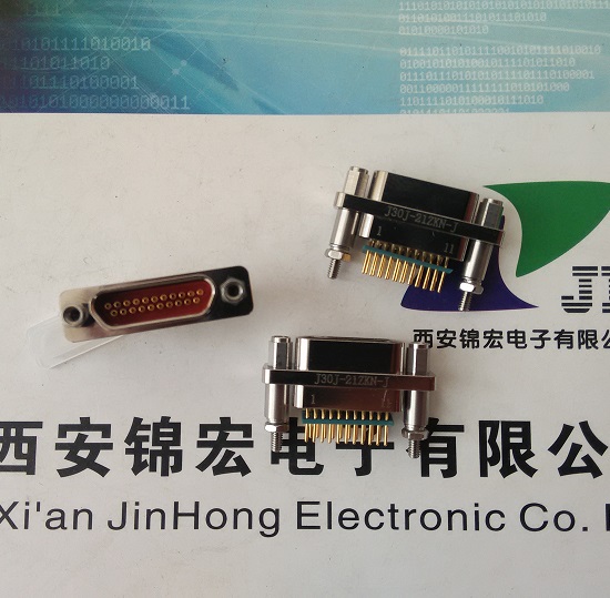 厂家直销J30J-21ZKN-B直插印制板矩形连接器