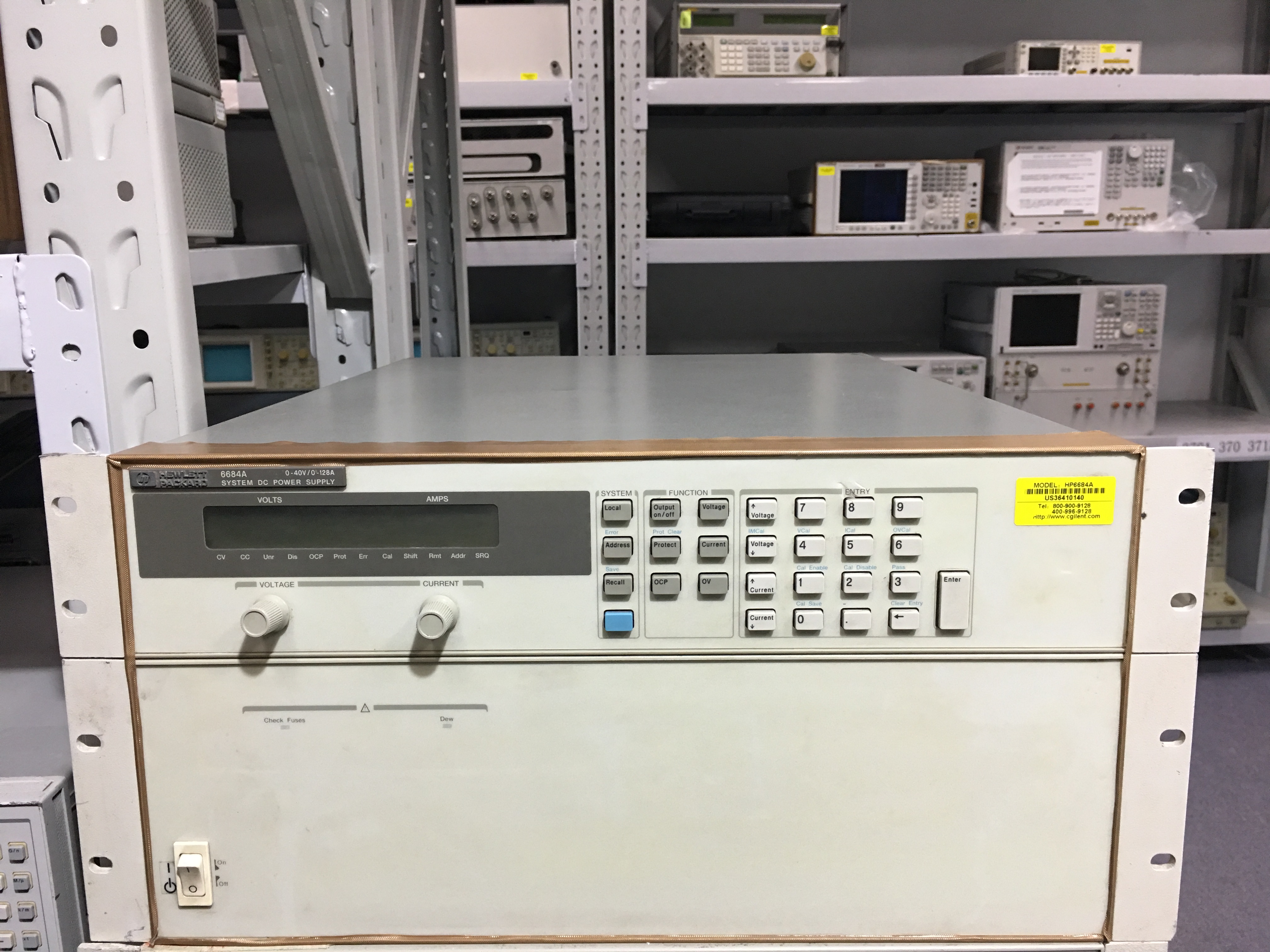 友情价HP6684A/6684A三相直流电源周玲189-2741-9011