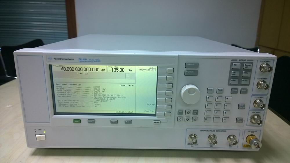优惠价Agilent8257D 40G信号发生器E8257D周玲189-2741-9011