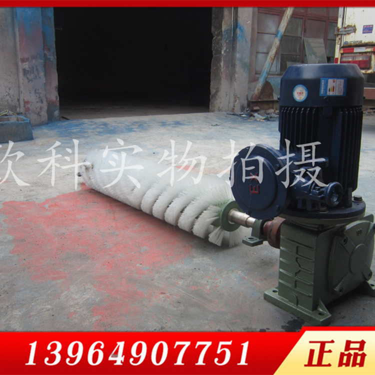 无动力毛刷清扫器1米电动尼龙滚刷清扫器
