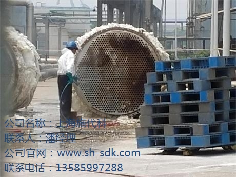寧波港區化工再沸器高壓水清洗 再沸器高壓水清洗除垢 施代科供