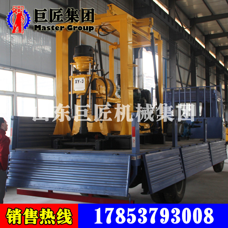 灵动液压岩心钻机就选XYC-3车载式勘探钻机价格实在