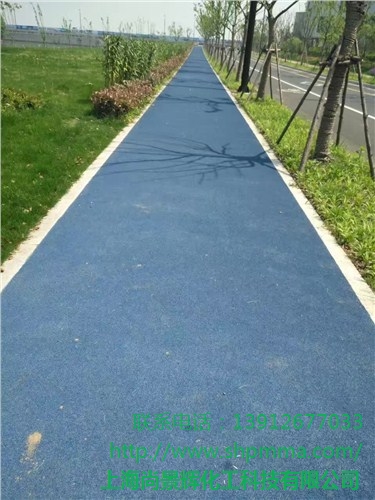 彩色陶瓷颗粒,陶瓷颗粒路面,彩色陶瓷颗粒路面