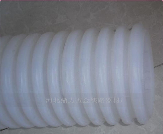 厂家直销大口径hdpe白色波纹管 塑料排污波纹管