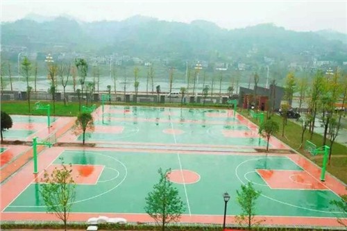 塑膠硅pu球場 塑膠硅pu球場建設 世名供