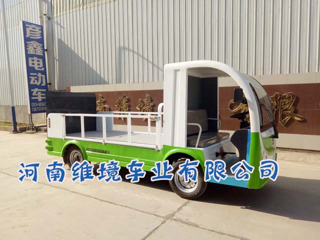 彦鑫牌电动四轮运桶车增加车辆安全性及稳定性