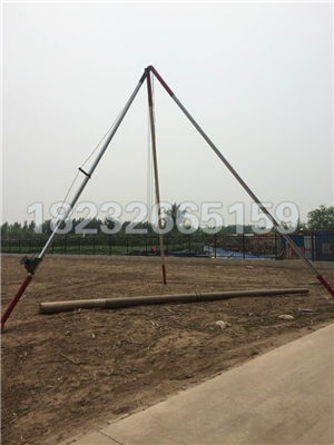 铝合金立杆机三角架铝合金立杆机电线杆立杆机三脚架起杆器