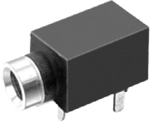 2.5耳机插座=PJ-210B 单声道、双声道 诺基亚-对讲机-录音机复读机